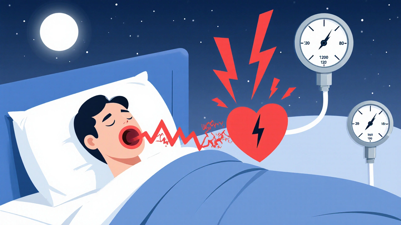 Sleep Apnea and Heart Risk: How Snoring Can Raise Blood Pressure and Trigger Arrhythmias