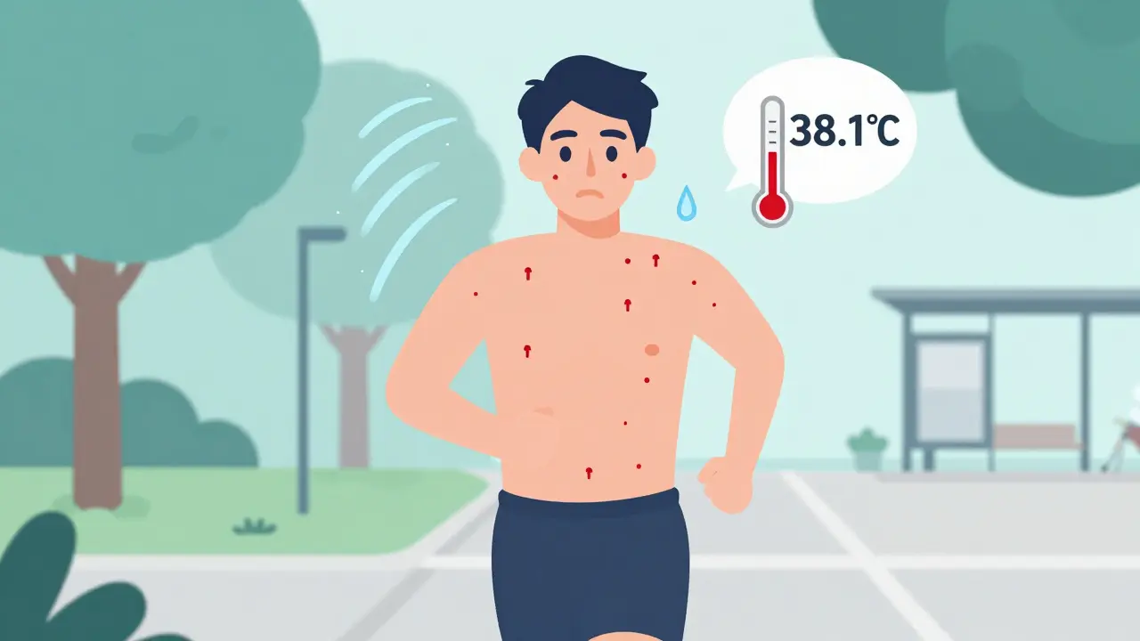 Cholinergic Urticaria: How Heat-Induced Hives Work and How to Stop Them