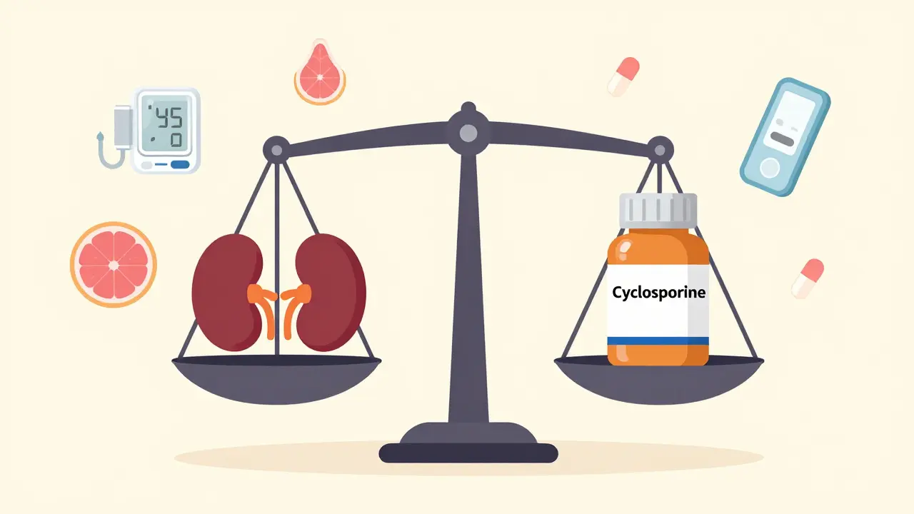 Cyclosporine Nephrotoxicity: How to Monitor Kidney Function and Drug Levels