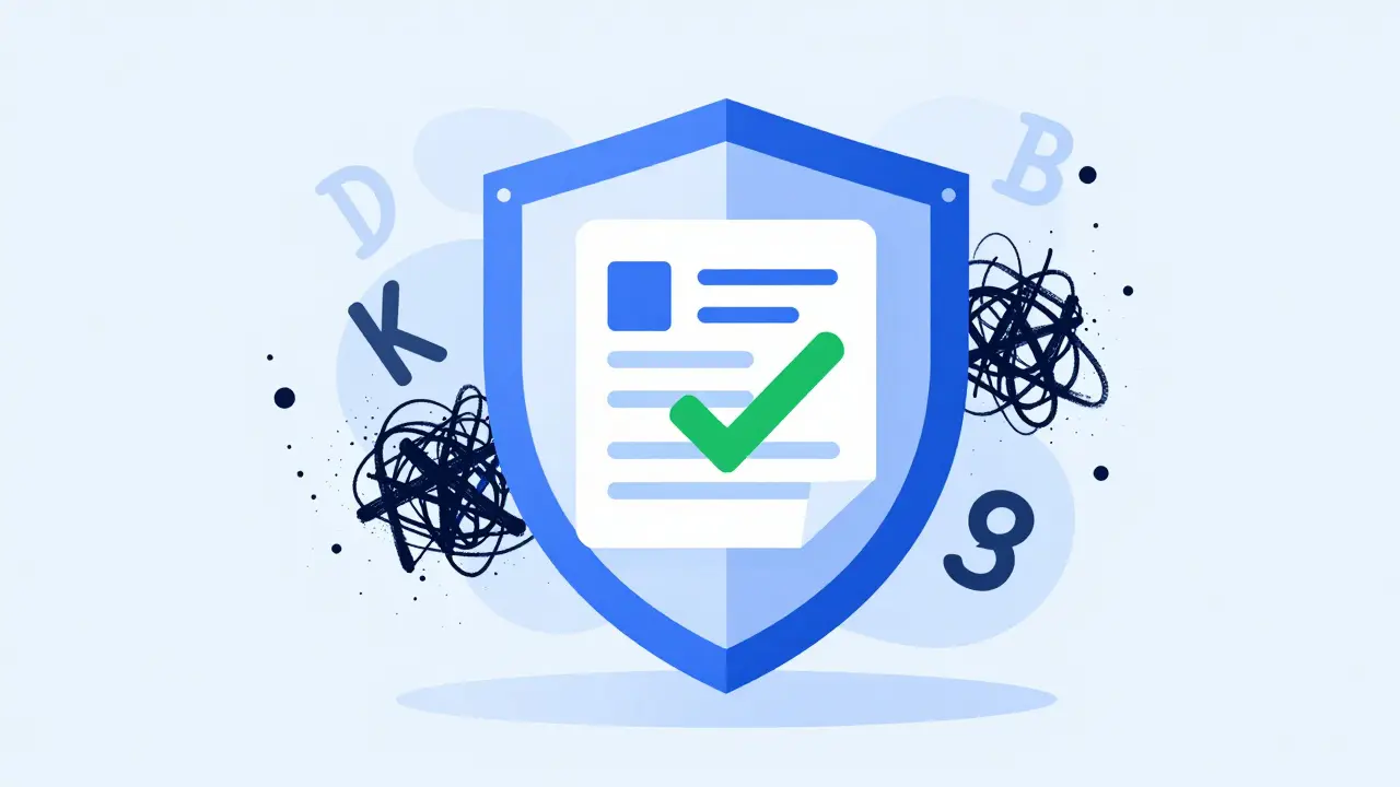Digital shield protecting a patient from medication errors caused by poor handwriting